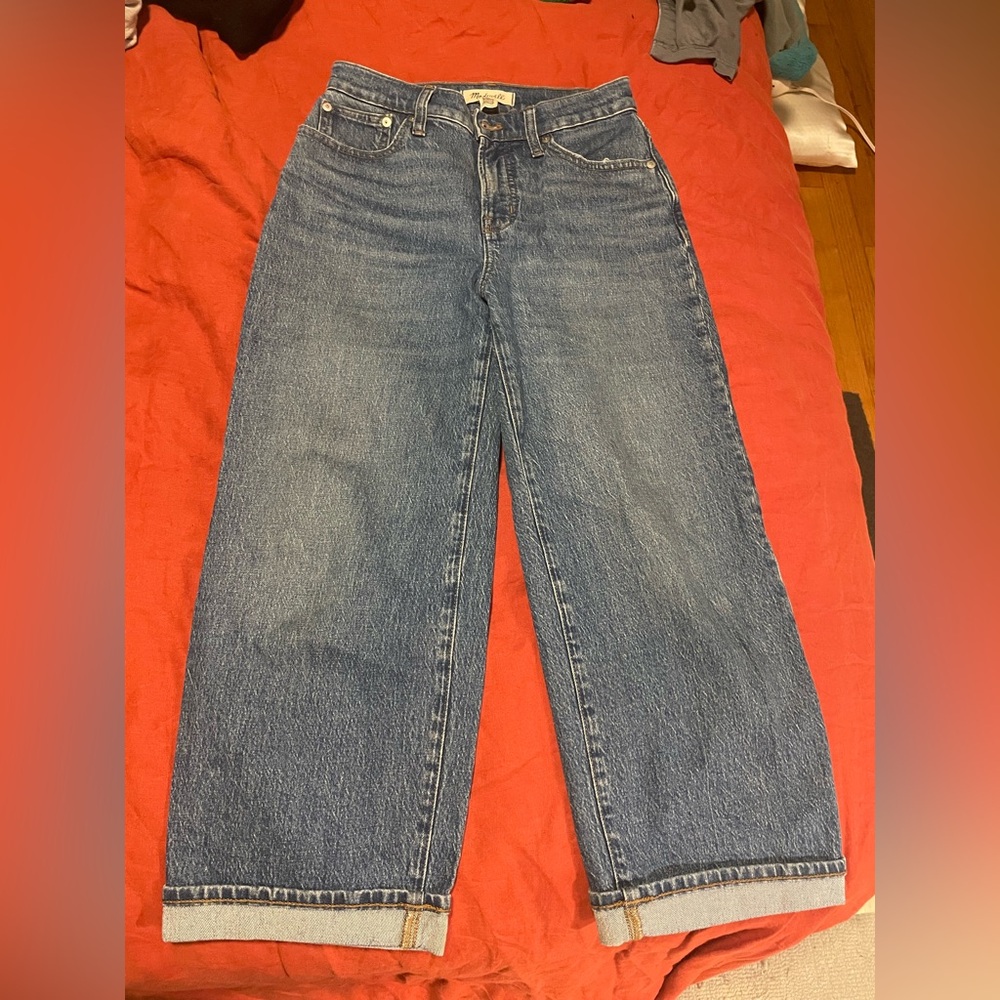 Madewell Perfect Vintage wide leg crop
